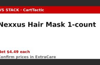 Nexxus Hair Mask 1-count (buy 2)