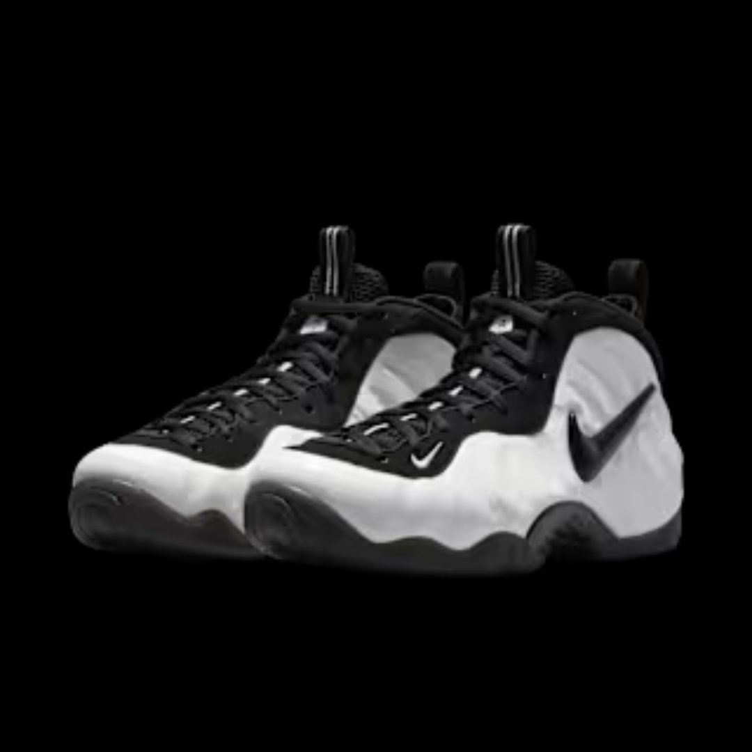 Nike Air Foamposite Pro Premium Summit White pair