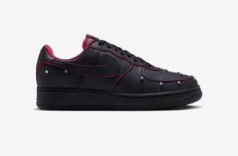 Nike Air Force 1 '01 Nightmare black and gym red sneaker IX0104-001