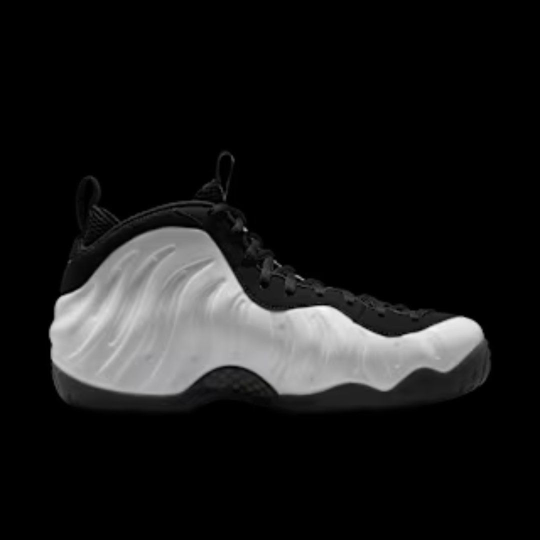 Foamposite Pro Summit White side view