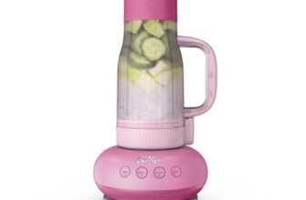 Ninja BlendBOSS Personal Blender and 26oz Tumbler in Pink