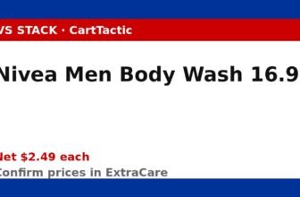 Nivea Men Body Wash 16.9 oz (buy 2)