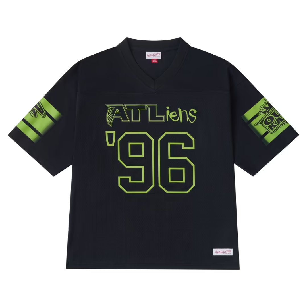 Outkast x Atlanta Falcons ATLiens Mitchell & Ness Jersey front
