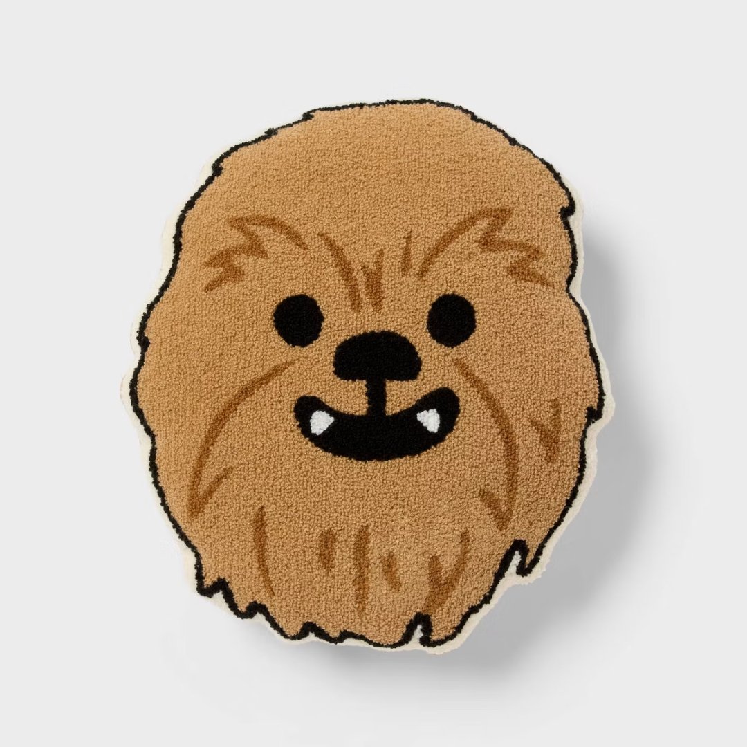 Pillowfort Chewbacca (Chewie) Star Wars throw pillow