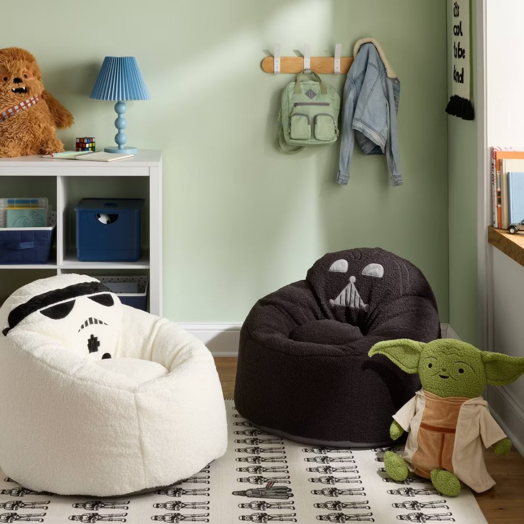 Pillowfort Star Wars kids bean bag chairs at Target