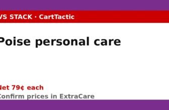 Poise personal care (buy 2)