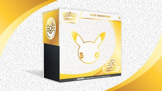 Official Pokémon TCG 30th Celebration Elite Trainer Box product shot