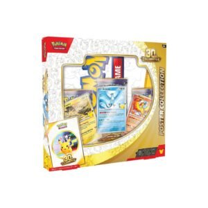Pokémon TCG 30th Celebration Poster Collection with Articuno, Zapdos and Moltres