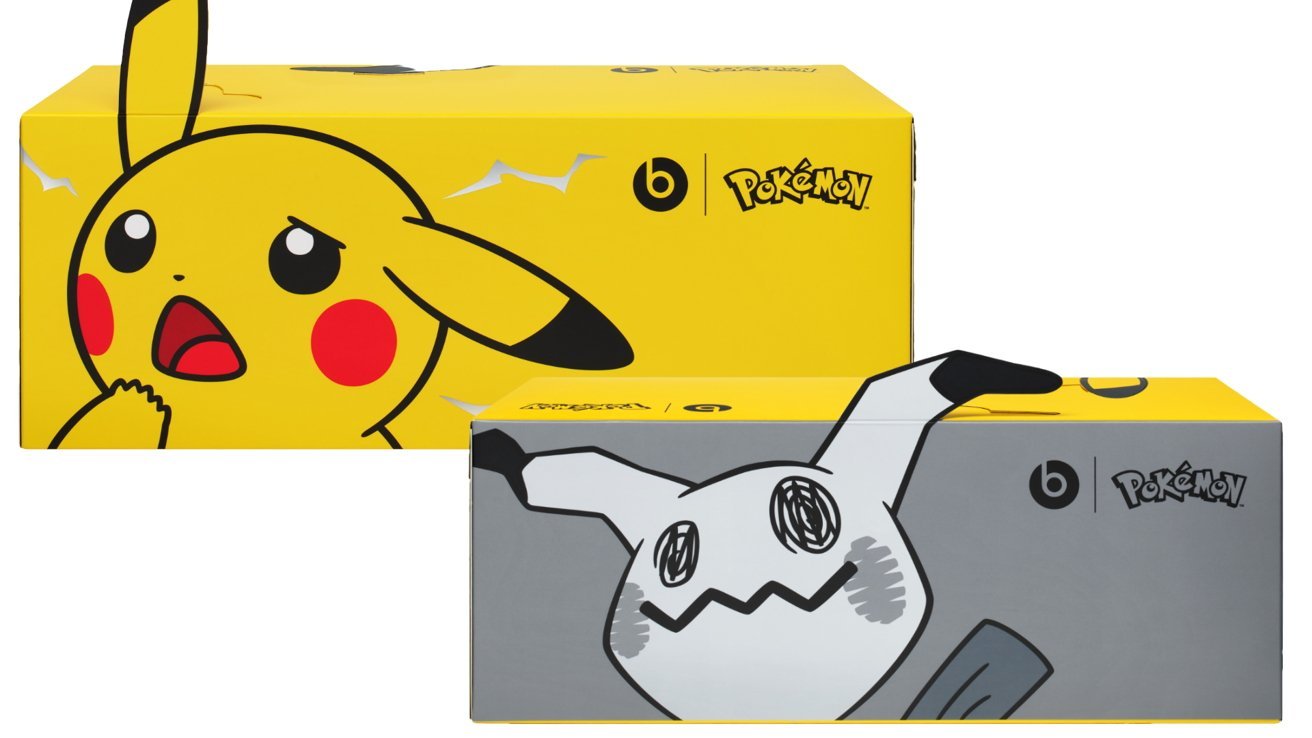 Pokémon x Beats Pill packaging