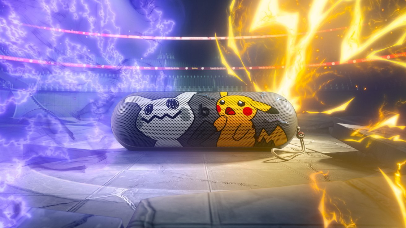 Pokémon x Beats Pill with Pikachu and Mimikyu