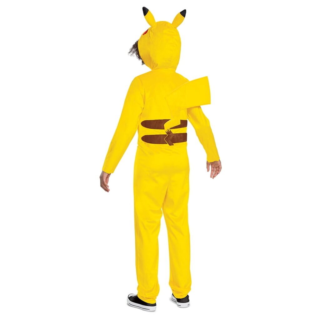 Pokémon Pikachu hooded jumpsuit kids Halloween costume by Disguise