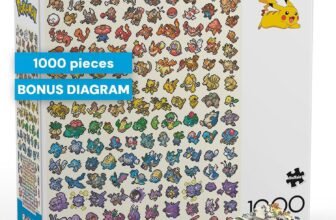 Buffalo Games Pokémon Pixel Rainbow 1000-piece puzzle box
