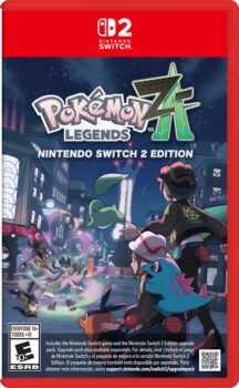 Pokémon Legends: Z-A Nintendo Switch 2 Edition physical game box cover art