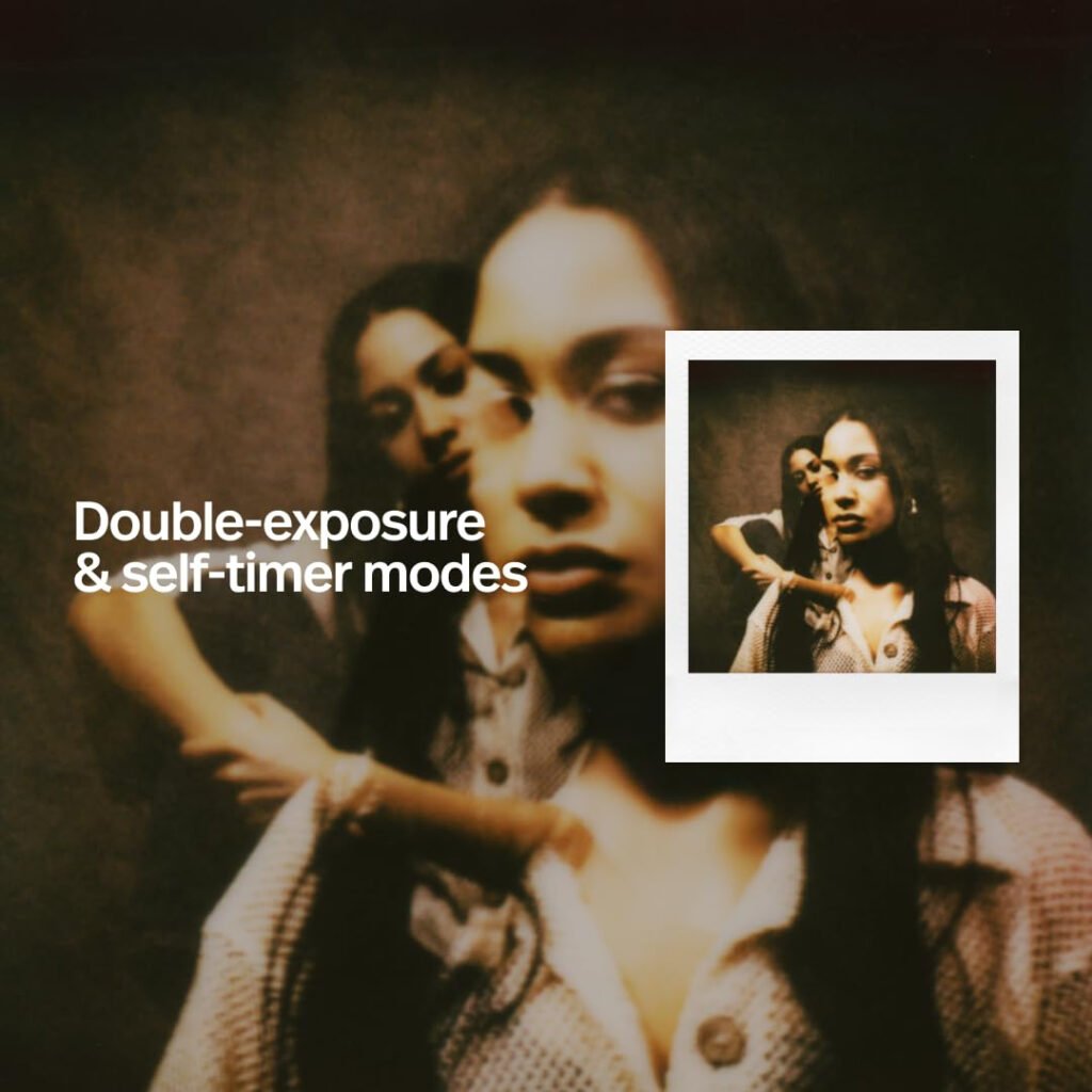 Polaroid Go Gen 3 double exposure and self-timer modes