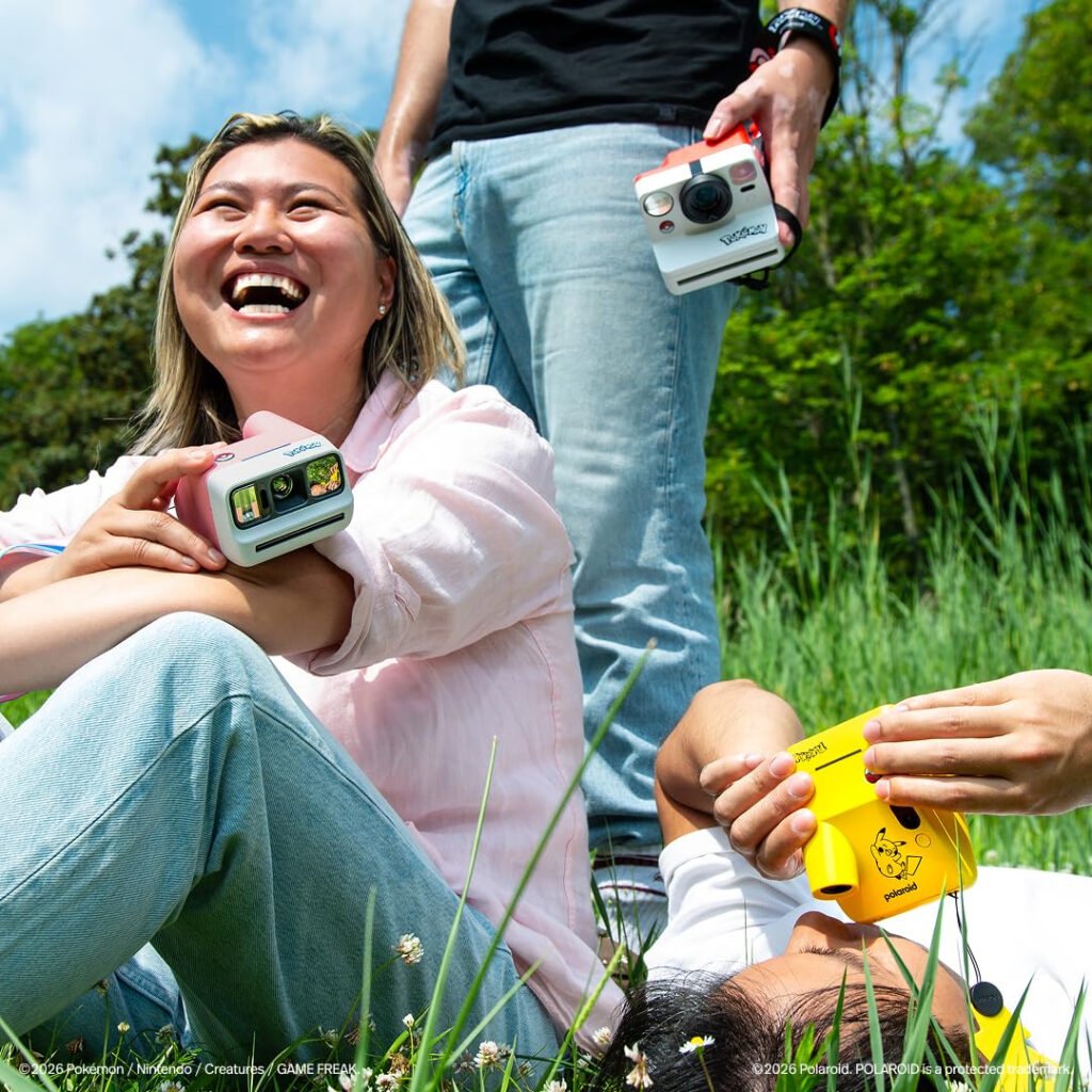 Pokemon Polaroid Go Gen 3 cameras lifestyle photo