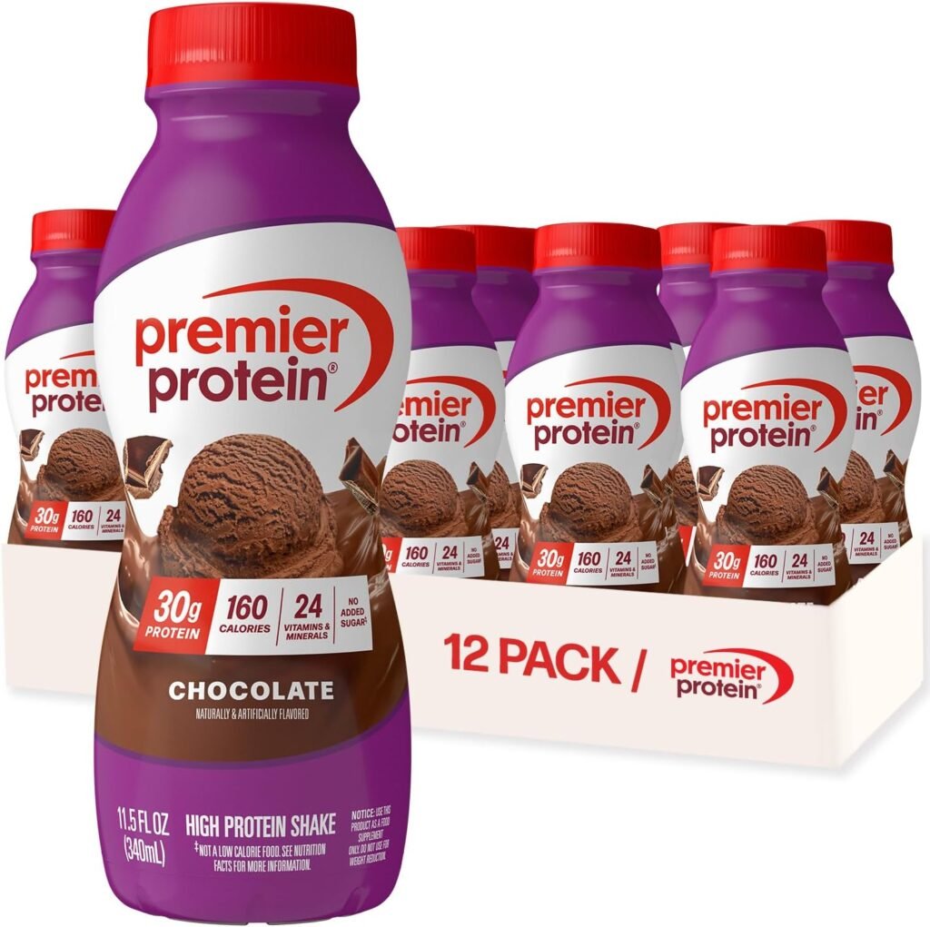Premier Protein 30g High Protein Shake Chocolate 11.5 fl oz 12-pack