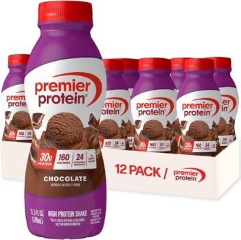 Premier Protein 30g High Protein Shake Chocolate 11.5 fl oz 12-pack