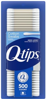 Q-tips Cotton Swabs Original 500 Count