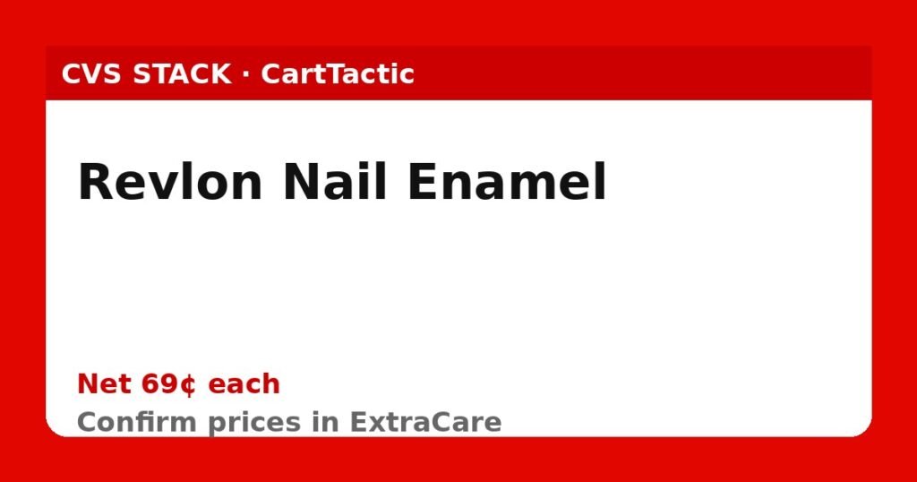 Revlon Nail Enamel (buy 2)