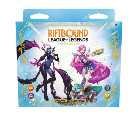 Riftbound League of Legends Evelynn vs Seraphine Showdown Decks