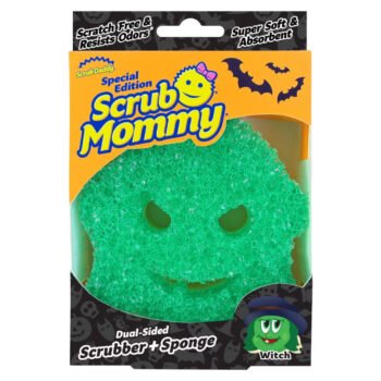 Scrub Daddy special edition Halloween Scrub Mommy Witch scrubber sponge in its package