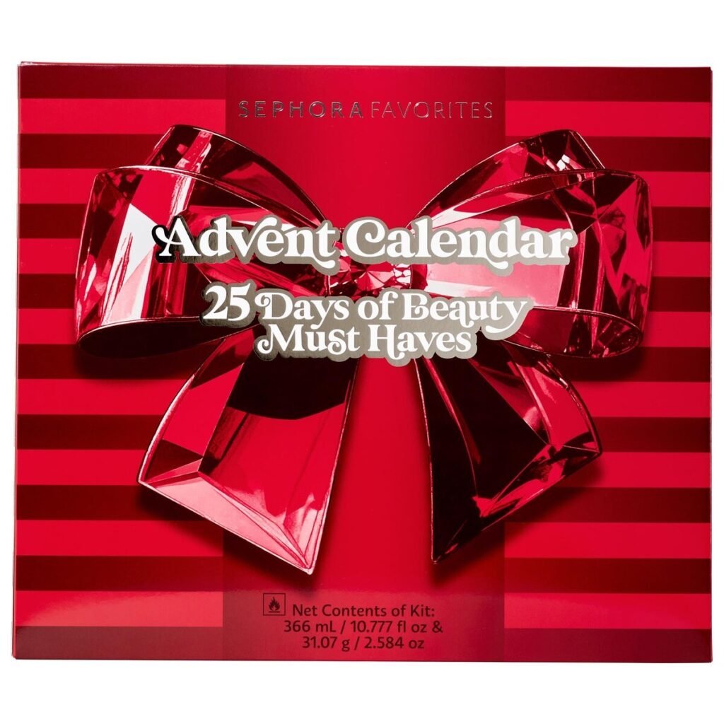 Sephora Favorites 25 Days of Beauty Must Haves Advent Calendar box front