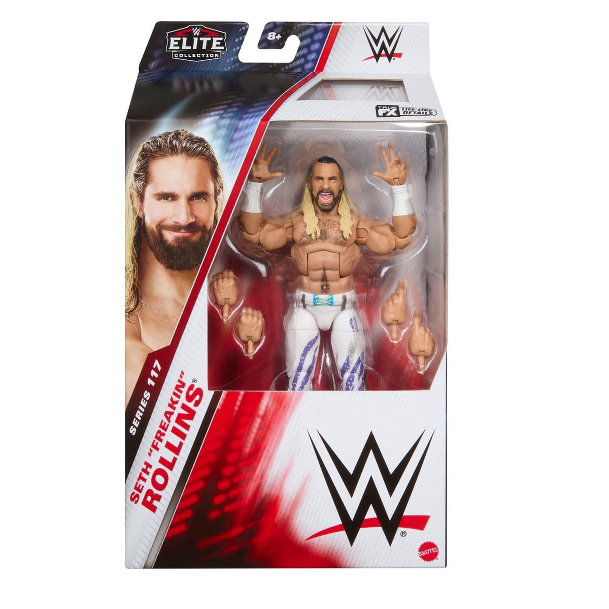 Mattel Seth Rollins Elite Collection Series 117 Action Figure