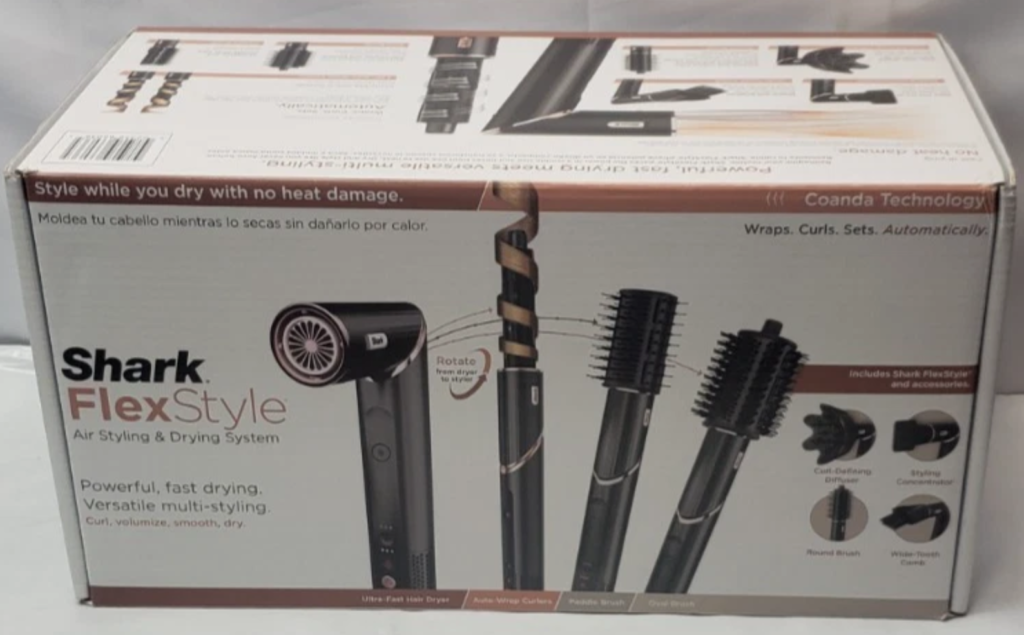 Shark FlexStyle Air Styling and Drying System Stone with attachments