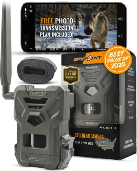 SPYPOINT Flex-M Cellular Trail Camera 3-pack