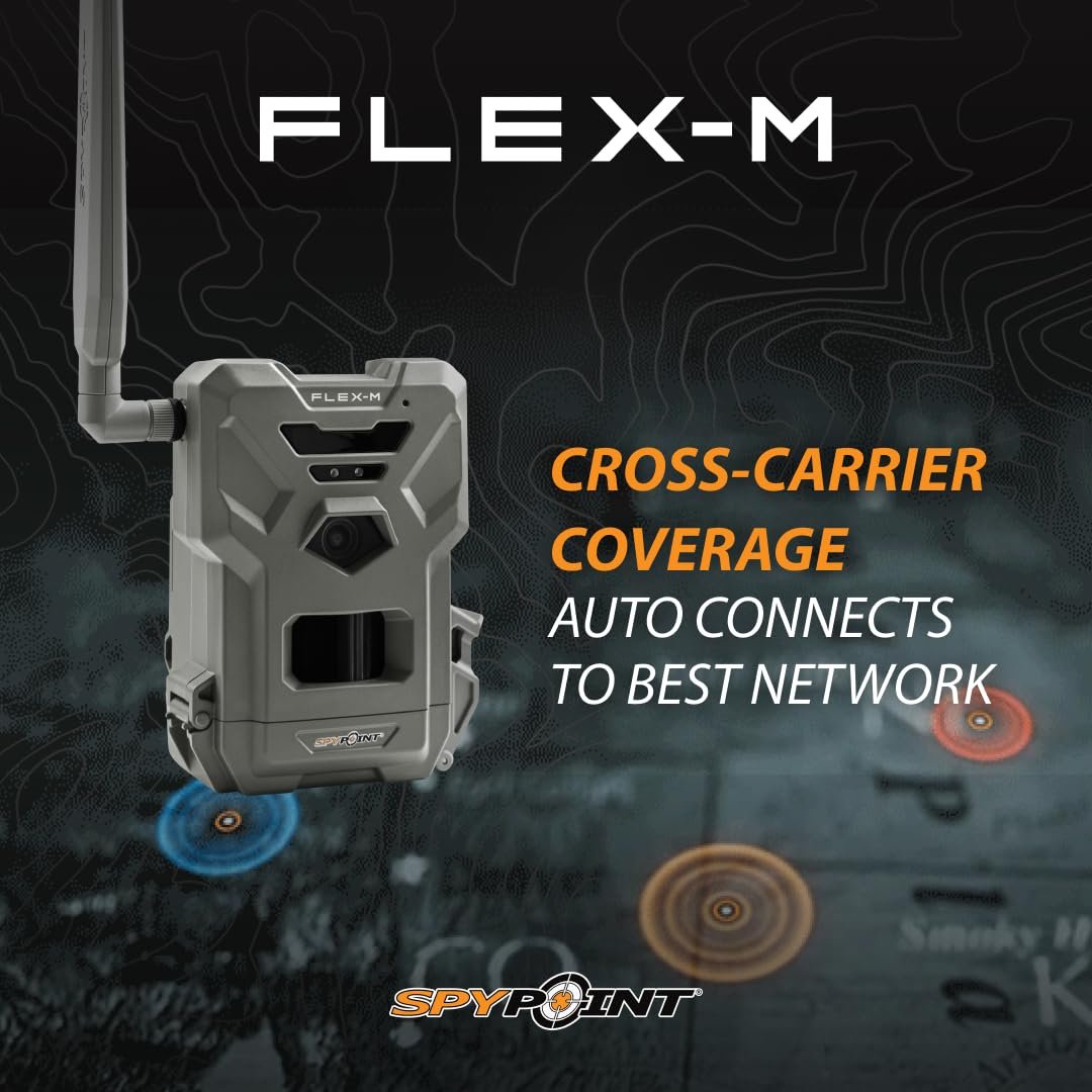SPYPOINT Flex-M Cellular Trail Camera 3-pack