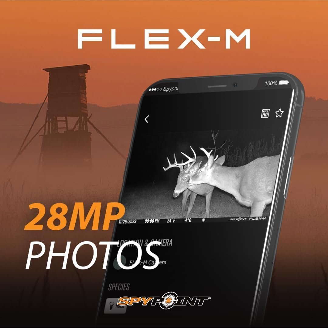 SPYPOINT Flex-M Cellular Trail Camera 3-pack