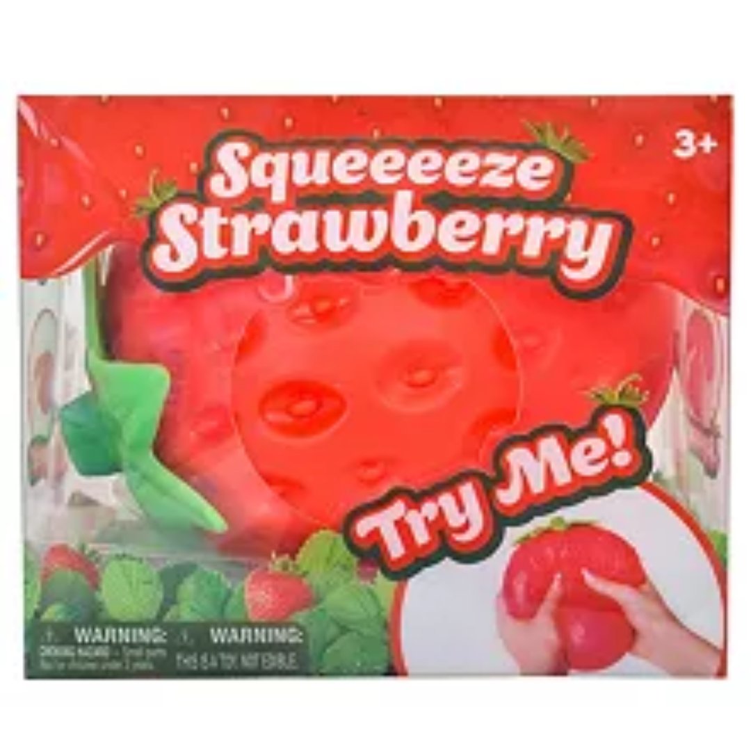 Sunny Days Entertainment Fun Garden Squeeeeze Strawberry squishy toy