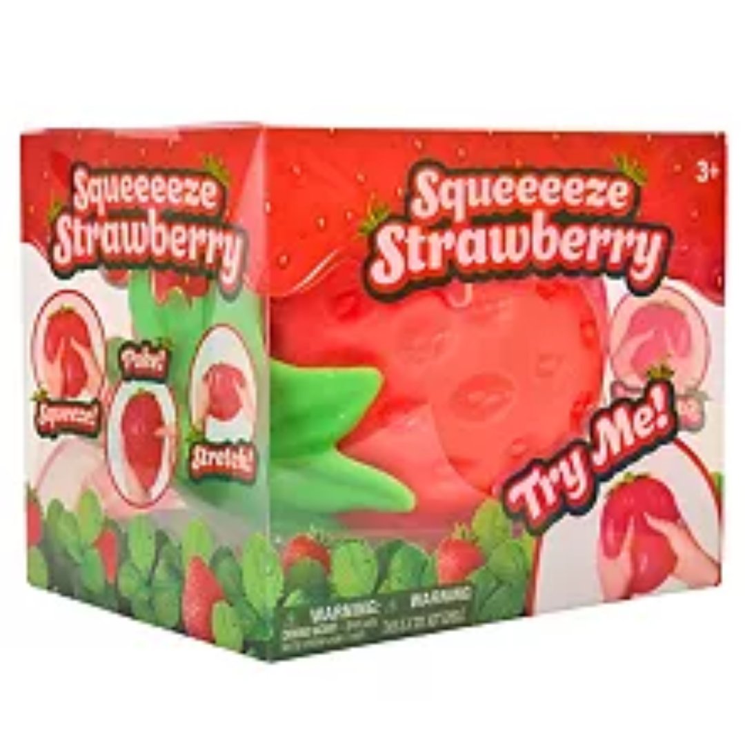 Sunny Days Entertainment Fun Garden Squeeeeze Strawberry squishy toy