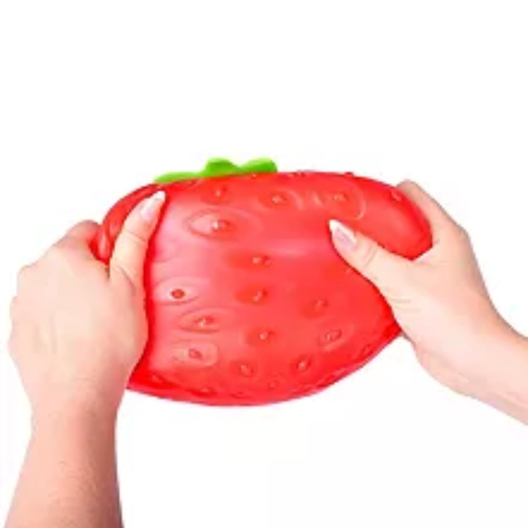 Sunny Days Entertainment Fun Garden Squeeeeze Strawberry squishy toy