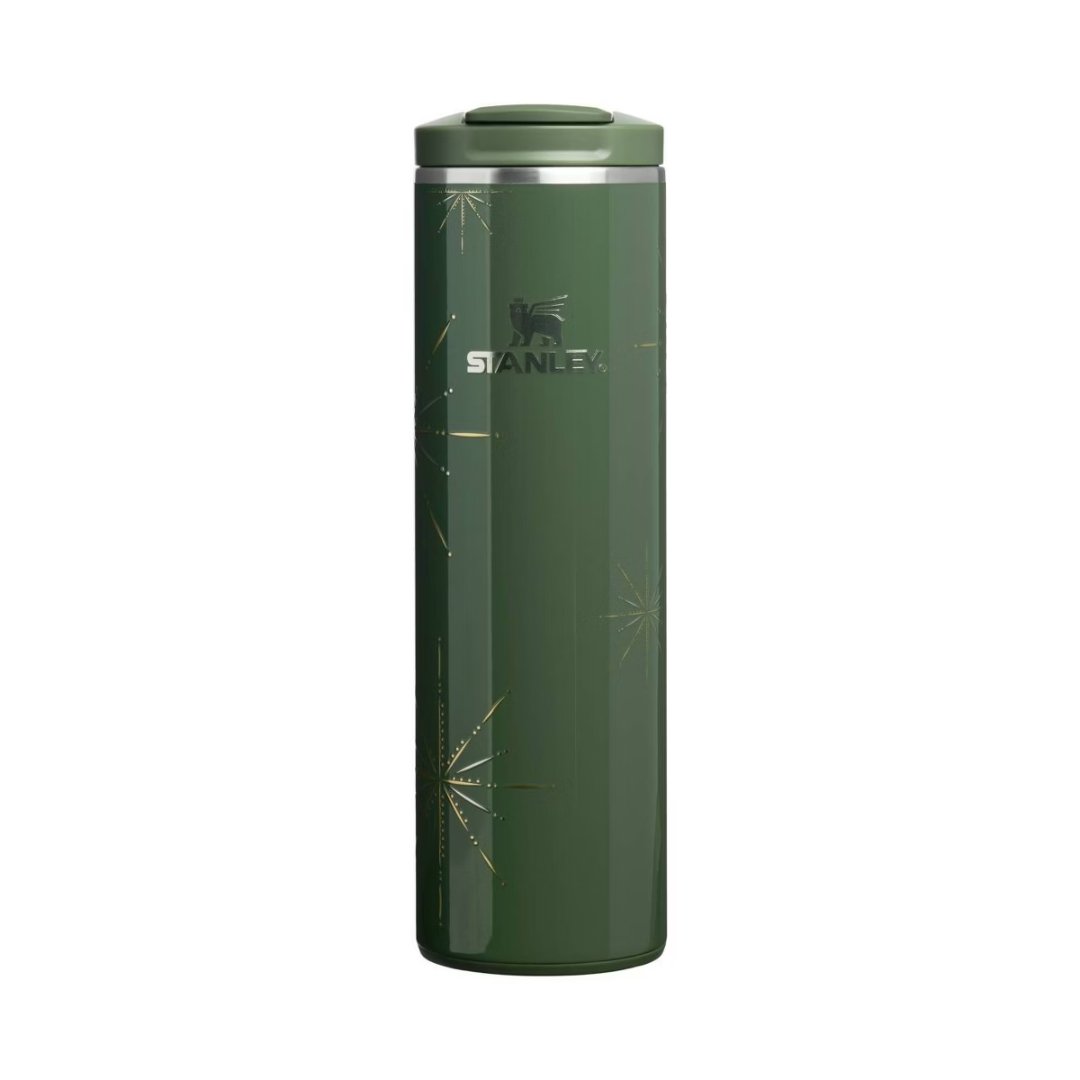 Stanley 16oz AeroLight Transit Fliptop Mug in Pine (green) Winter Radiance
