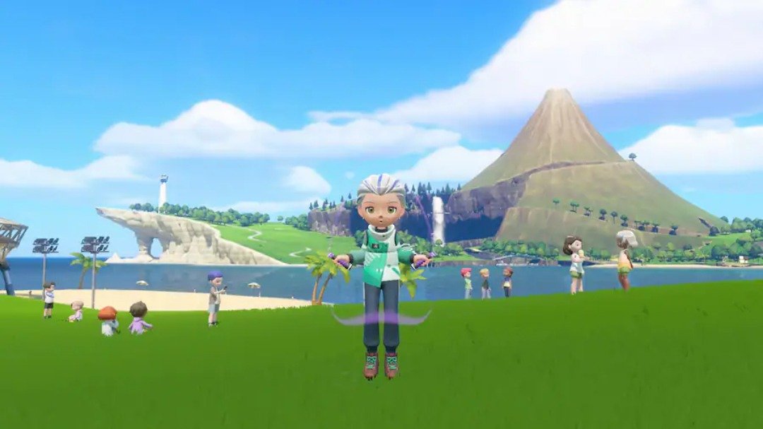 Nintendo Switch Sports Resort outdoor gameplay