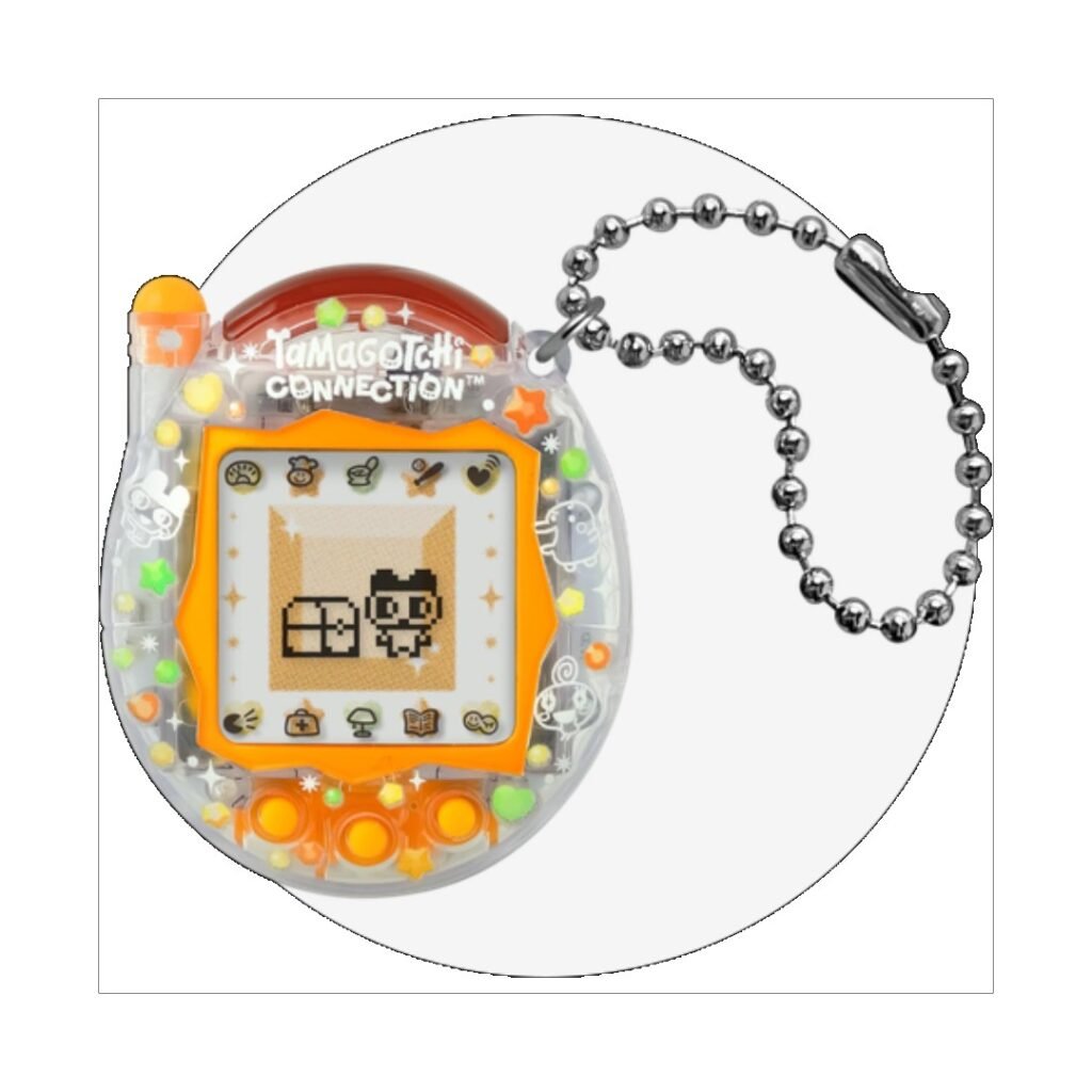 Tamagotchi Connection in clear orange