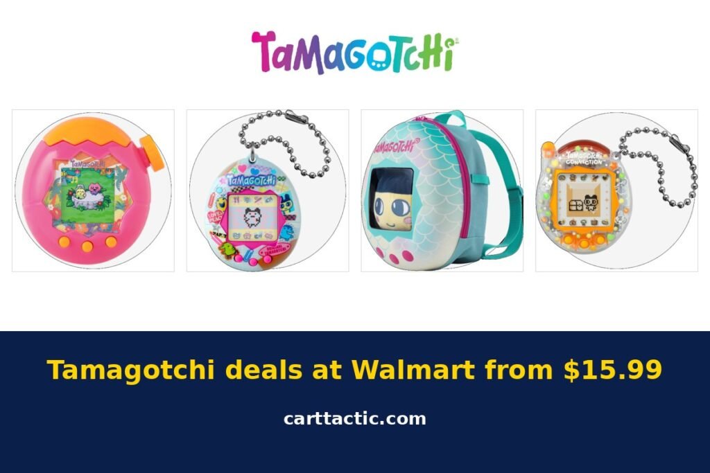 Tamagotchi deals at Walmart from $15.99: Paradise, Original, Adventure Companion Backpack and Connection