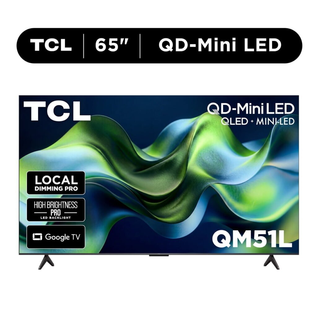 TCL 65" QM51L QD-Mini LED QLED 4K Google TV