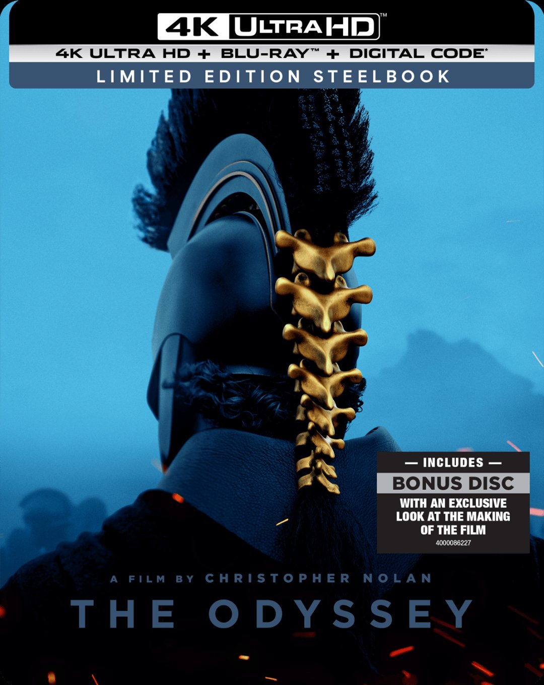 The Odyssey Limited Edition 4K UHD Steelbook