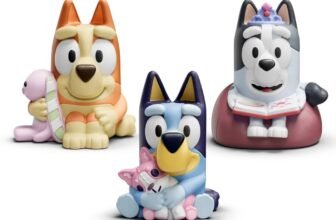 tonies Bluey Tonie Figurine 3-pack set with Bluey, Bingo and Bandit at Target
