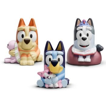 tonies Bluey Tonie Figurine 3-pack set with Bluey, Bingo and Bandit at Target