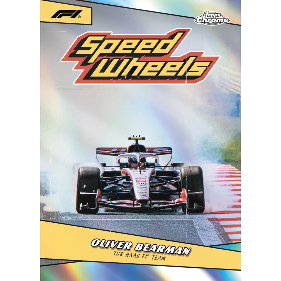 Speed Wheels insert – Oliver Bearman