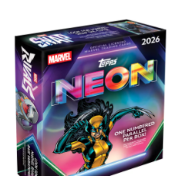 Collectible 2026 Topps Neon Marvel Mega Box