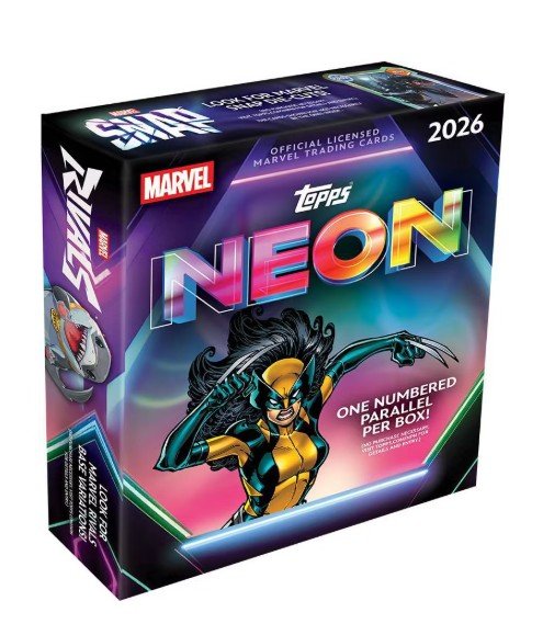 2026 Topps Neon Marvel Mega Box, X-23 Wolverine art