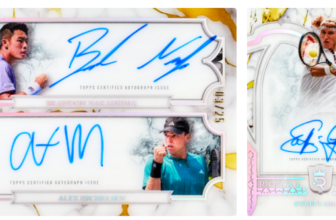 2026 Topps Royalty Tennis example autograph cards