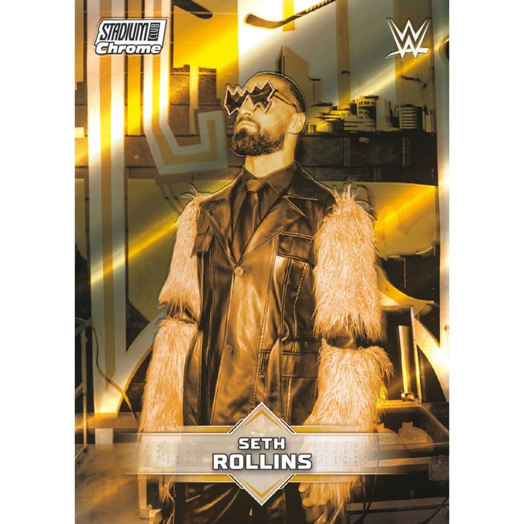 Seth Rollins card, 2026 Topps Stadium Club WWE