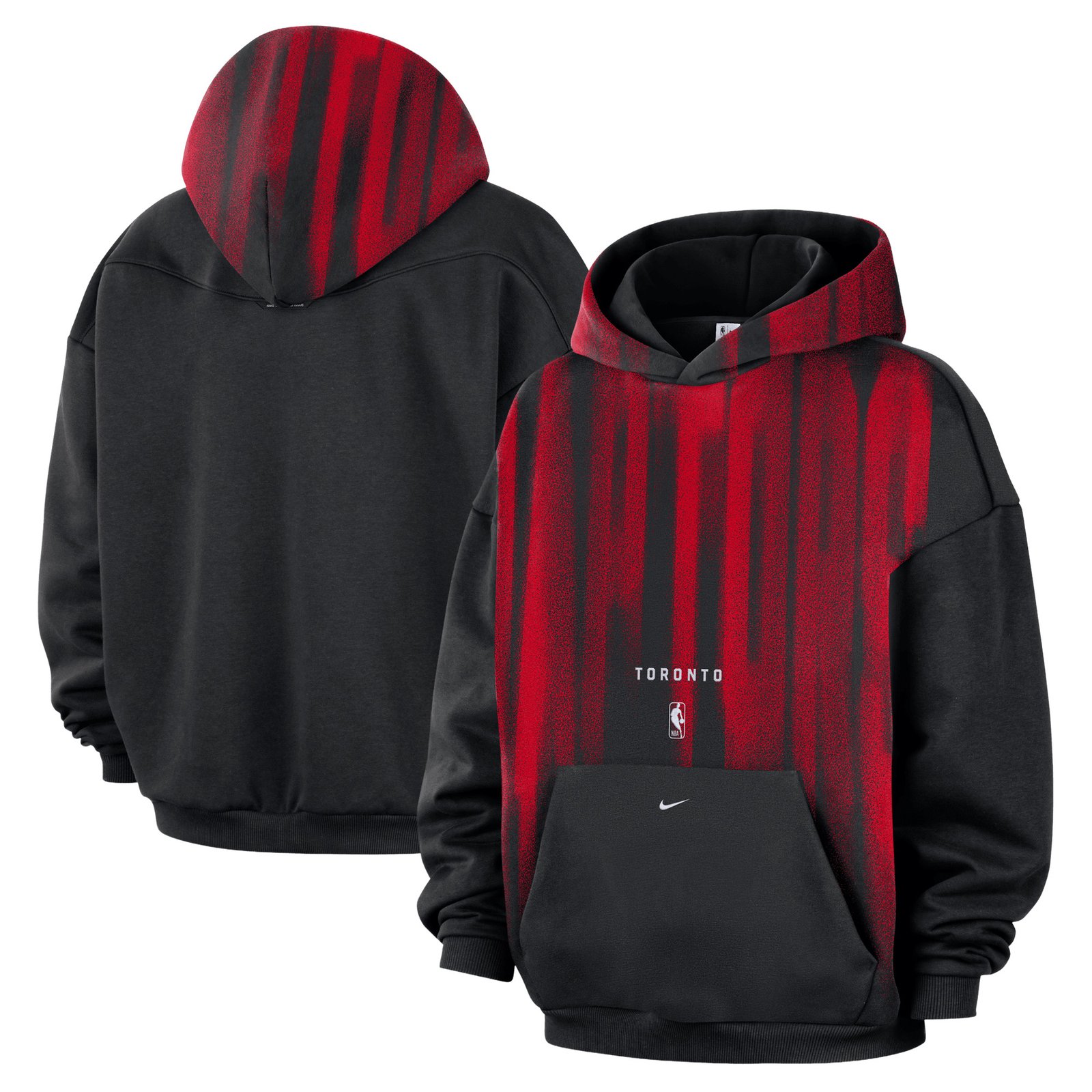 Toronto Raptors Nike 2026/27 Standard Issue Game Theater Team Fleece Hoodie