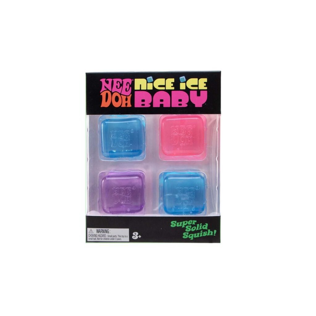 NeeDoh Nice Ice Baby 4-Pack (colors may vary)