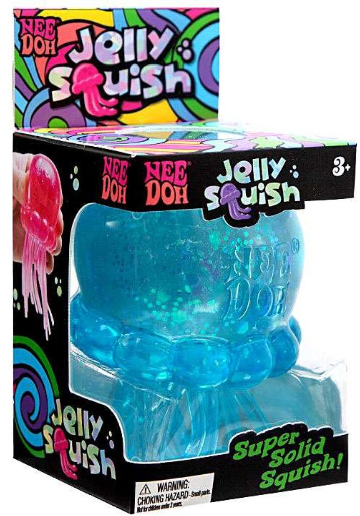 NeeDoh Jelly Squish Stress Ball (color may vary)